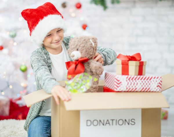 holiday shop donations